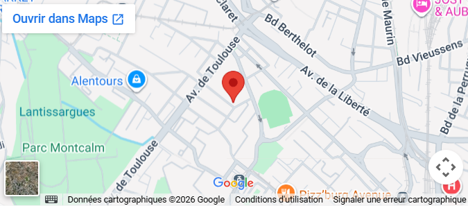 Localisation showroom